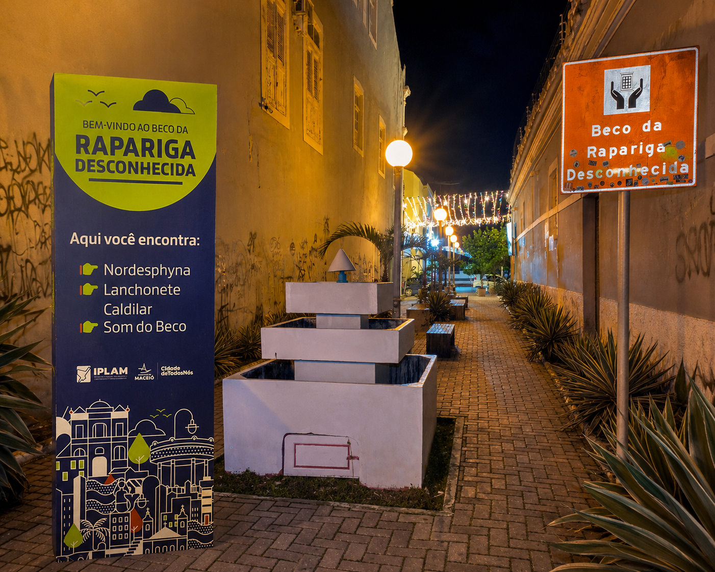 Repórter Naná visita o Beco da Rapariga Desconhecida e mostra a história curiosa de Jaraguá