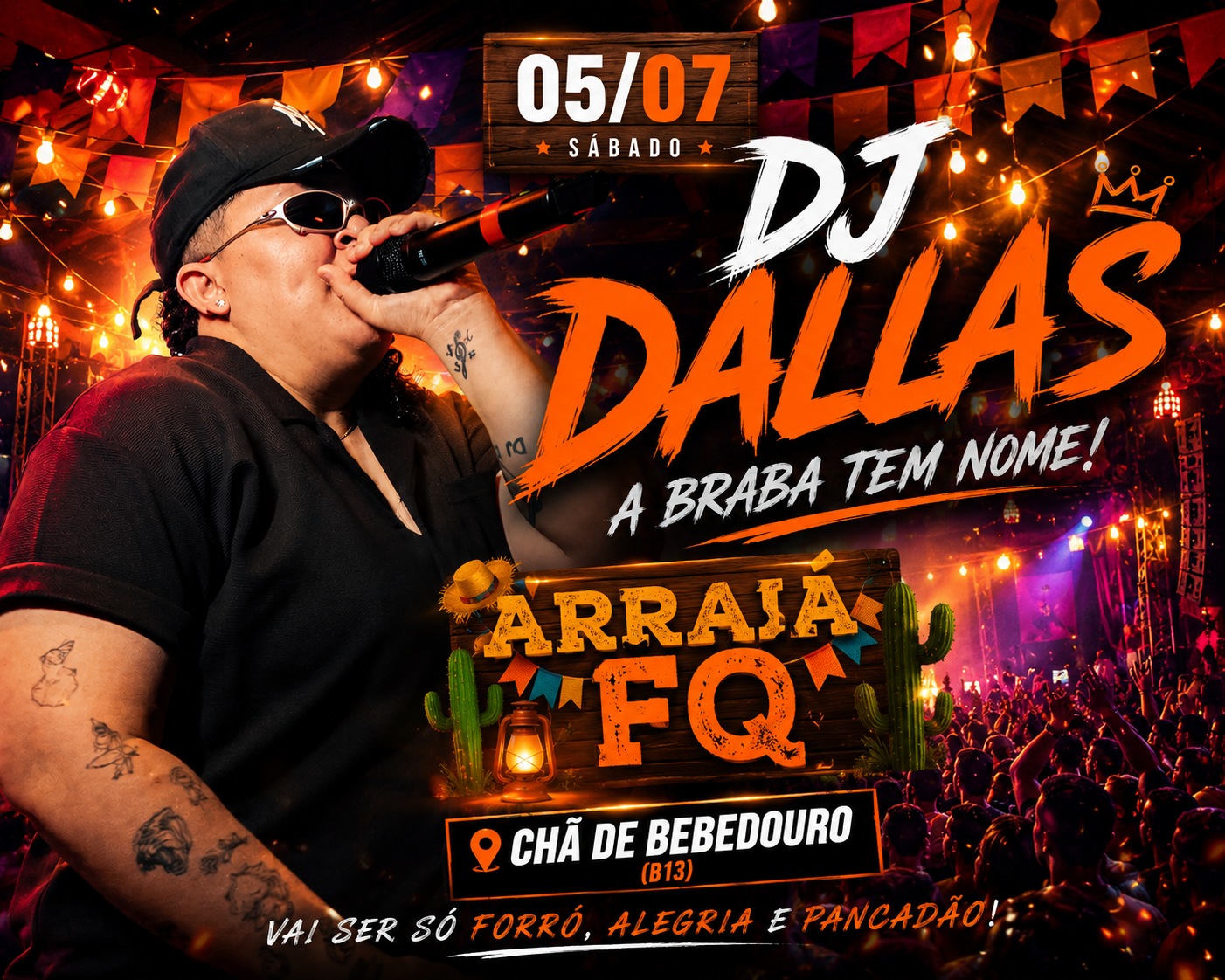 ARRAIA FQ CHÃ DE BEBEDOURO
